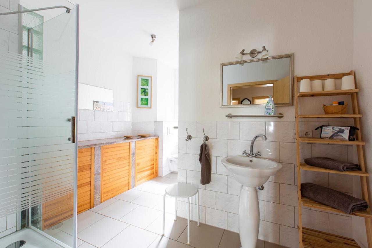 לייפציג Ferienwohnung Am Auensee מראה חיצוני תמונה